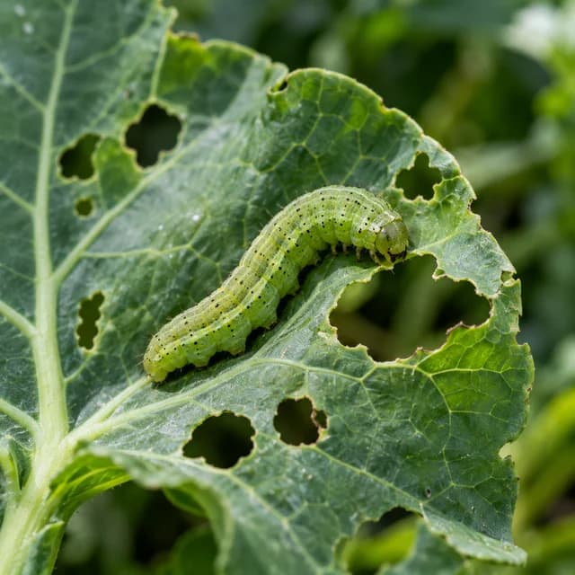 Leaf-eating caterpillars